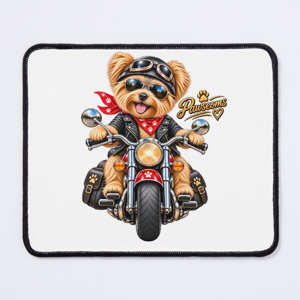 Item preview, Happy elegant dog riding Bike in his way to work designed and sold by Afnan Store.