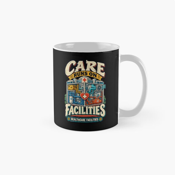Item preview, Care Runs On Facilities Healthcare Facilities designed and sold by MOTIFOLK.