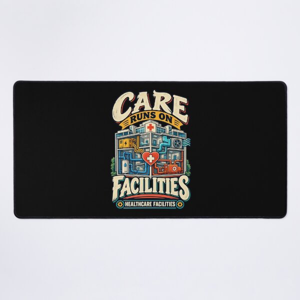 Item preview, Care Runs On Facilities Healthcare Facilities designed and sold by MOTIFOLK.