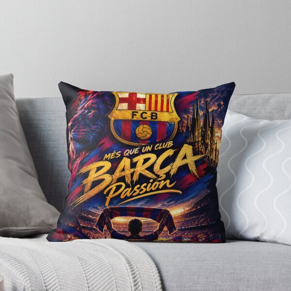 Artikelvorschau, FC Barcelona Leidenschaft – Barça Löwen Fußball Fan-Kunst entworfen und verkauft von WINY STUDIO.