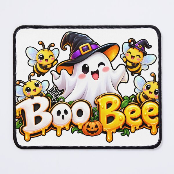 Item preview, Boo Bee Halloween Ghost – Cute Kawaii Honey Bee Spooky Design designed and sold by ArtesioByZaber.