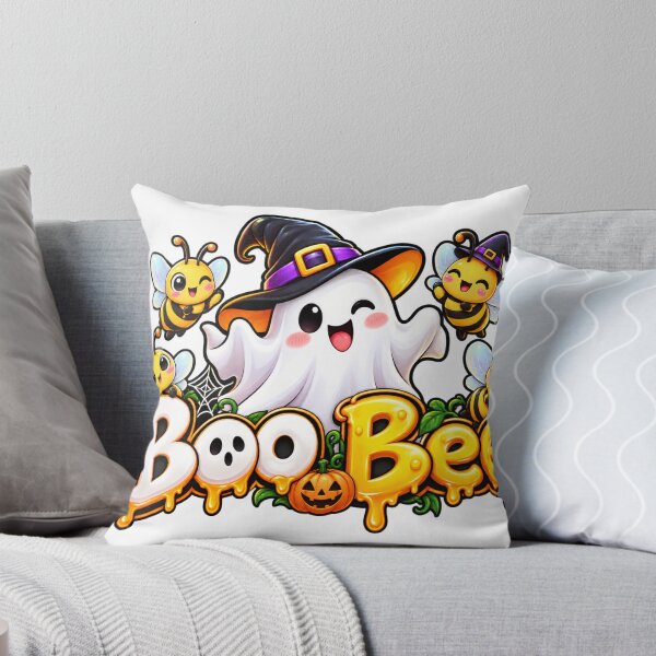 Item preview, Boo Bee Halloween Ghost – Cute Kawaii Honey Bee Spooky Design designed and sold by ArtesioByZaber.