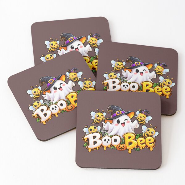 Item preview, Boo Bee Halloween Ghost – Cute Kawaii Honey Bee Spooky Design designed and sold by ArtesioByZaber.