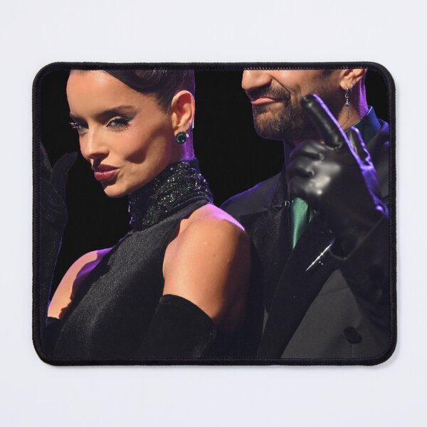 Item preview, Maura Higgins y Mark Ballas en DWTS designed and sold by myloveatfirstframe.