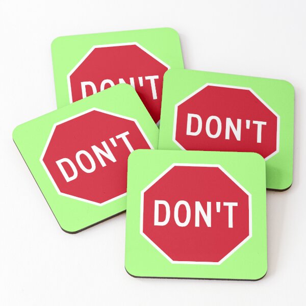 Item preview, Don’t Stop Sign designed and sold by Karate Octopus.