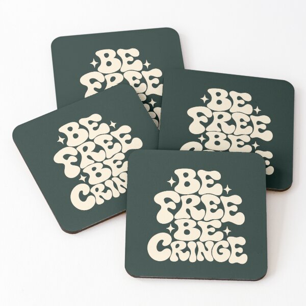 Item preview, Be Free Be Cringe - Retro Groovy Typography designed and sold by NOXSCORP.