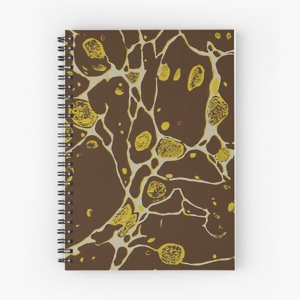 Item preview, Antique Marbled Paper Print - Bookbinding Art designed and sold by footnotes-club.