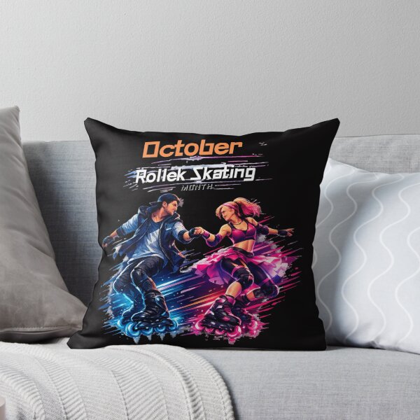 Item preview, October – National Roller Skating Month designed and sold by  ViralVisionsCreating .