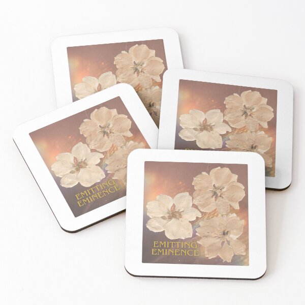 Item preview, Pressed White Flowers Floral Box designed and sold by EmitEminence.