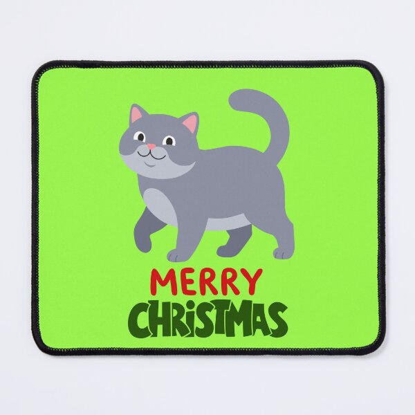 Item preview, Cute British Shorthair Merry Christmas Holiday Art designed and sold by stormk10.