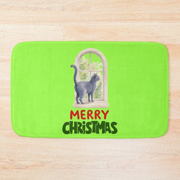 Item preview, Cute British Shorthair Merry Christmas Holiday Art designed and sold by stormk10.