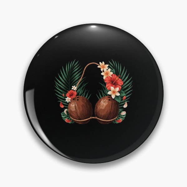 Artikelvorschau, Kokosnuss-BH Hawaiianische Luau-Party Tropisches Kostüm entworfen und verkauft von Redgiant87x.
