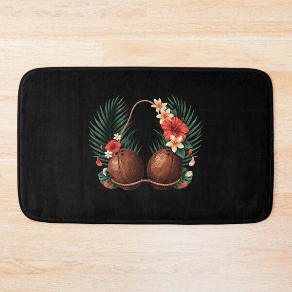 Item preview, Coconut Bra Hawaiian Luau Party Tropical Costume designed and sold by Redgiant87x.