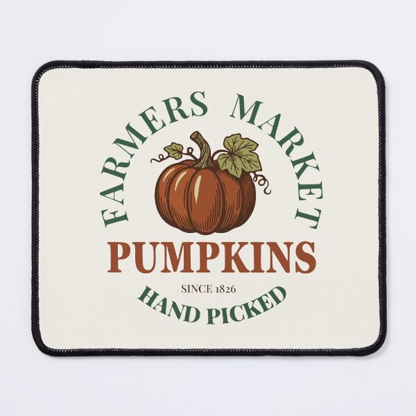 Item preview, Vintage Farmers Market Hand Picked Pumpkins Autumn Badge designed and sold by 89BLACK.