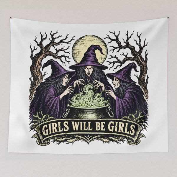 Item preview, Girls Will Be Girls designed and sold by VelvetRoom.