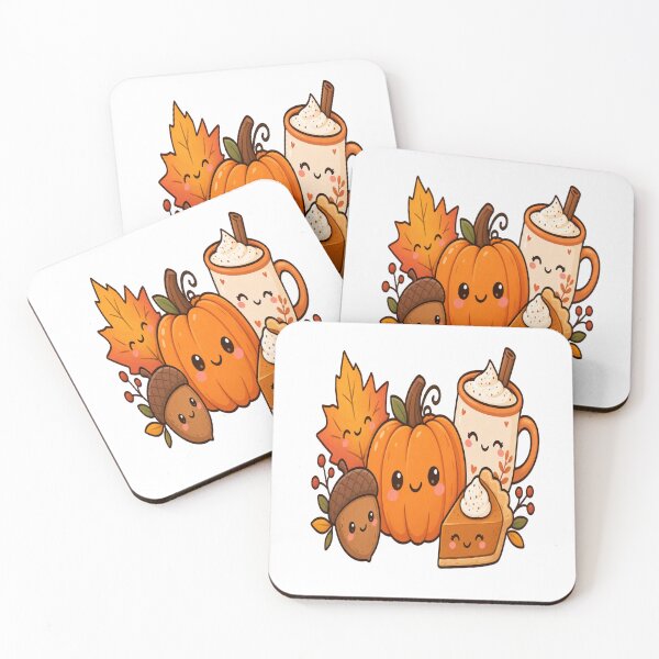 Item preview, Thankful Little Things – Cute Kawaii Thanksgiving designed and sold by InspiredCreatives.