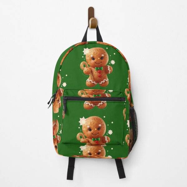 Item preview, Gingerbread Man with Green Bow Design designed and sold by MargaretPolanco.