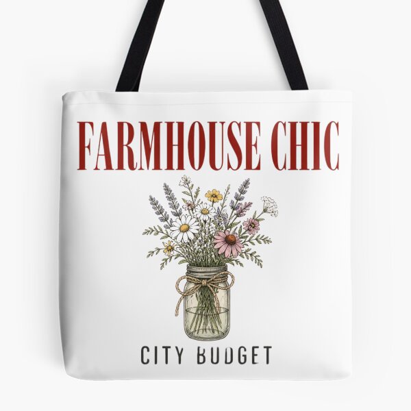 Item preview, Farmhouse Chic City Budget Wildflowers designed and sold by The Vault Shop.
