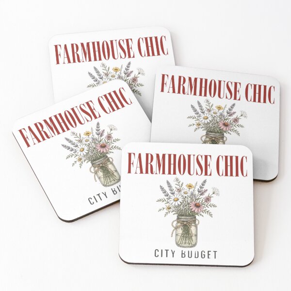 Item preview, Farmhouse Chic City Budget Wildflowers designed and sold by The Vault Shop.