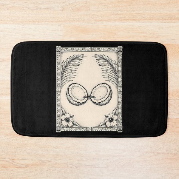 Item preview, Coconut Bra Hawaiian Funny Luau Party Hawaii Tees designed and sold by Redgiant87x.