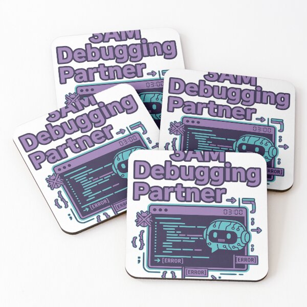 Item preview, 3AM Debugging Partner Late Night Developer Gift designed and sold by Ixnor.