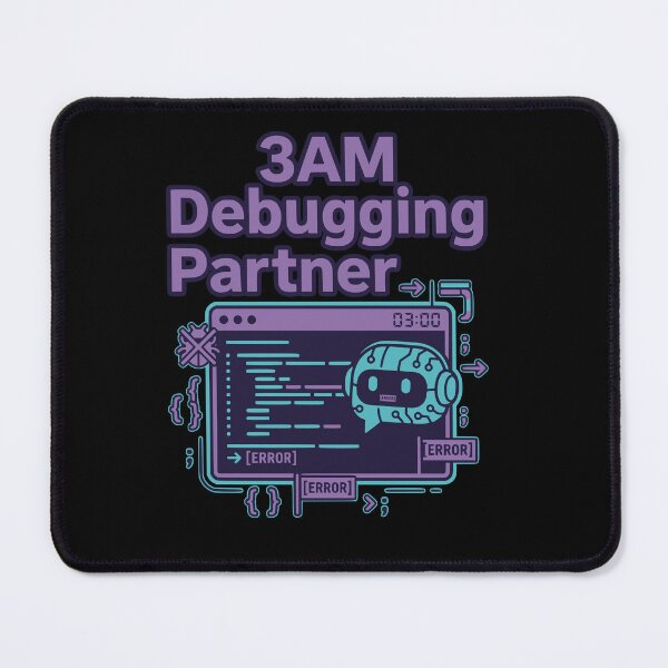 Item preview, 3AM Debugging Partner Late Night Developer Gift designed and sold by Ixnor.