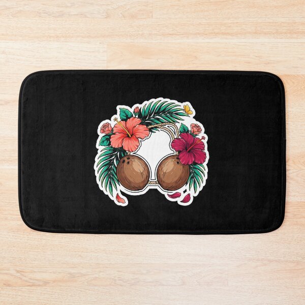 Item preview, Coconut Bra Hawaiian Tropical Costume Luau Party Humor designed and sold by Redgiant87x.