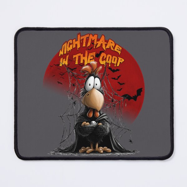Item preview, Nightmare of the Coop Halloween Vampire Rooster designed and sold by Szpaku desart .
