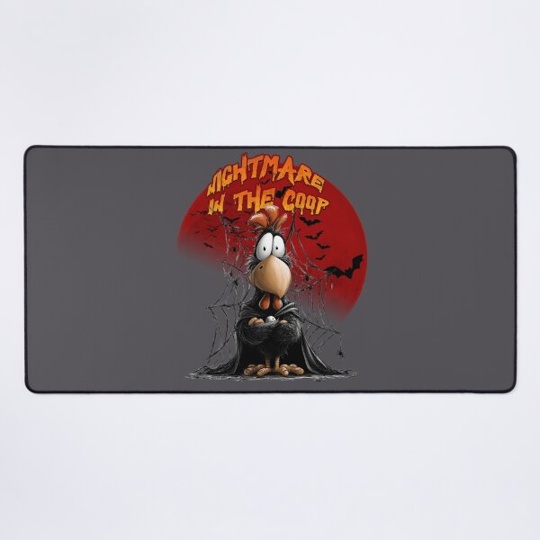 Item preview, Nightmare of the Coop Halloween Vampire Rooster designed and sold by Szpaku desart .