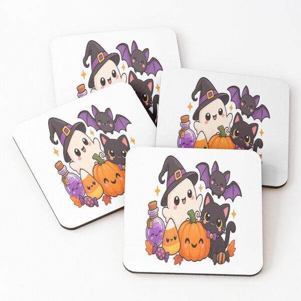 Item preview, Tiny Halloween Party – Cute Kawaii Halloween designed and sold by InspiredCreatives.