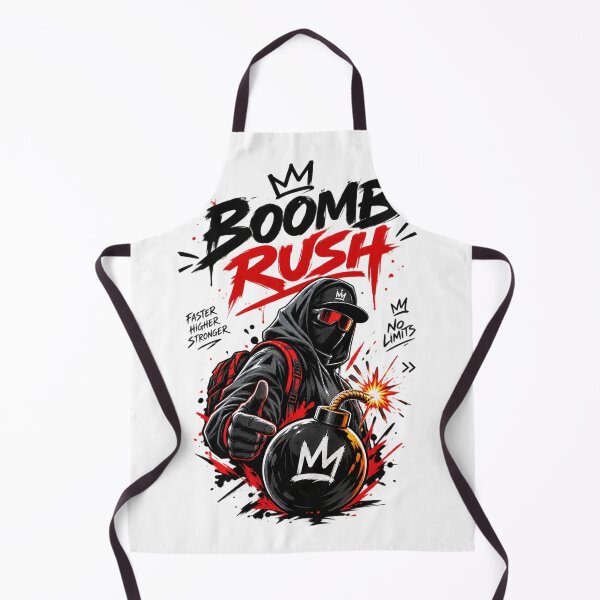 Item preview, BOOMB RUSH CYBERFUNK – Explosive Streetwear Gamer Graphic T-Shirt | Urban Graffiti Style designed and sold by oumadane.