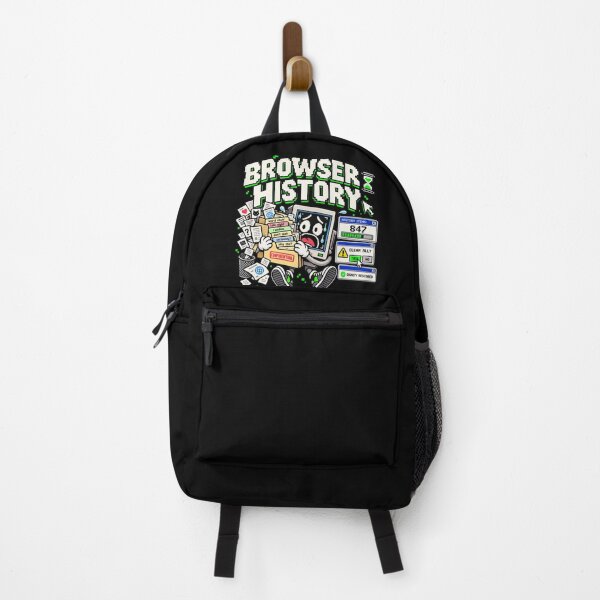Item preview, Browser History – Retro Pixel Internet Privacy Humor designed and sold by Mad Factory Designs.