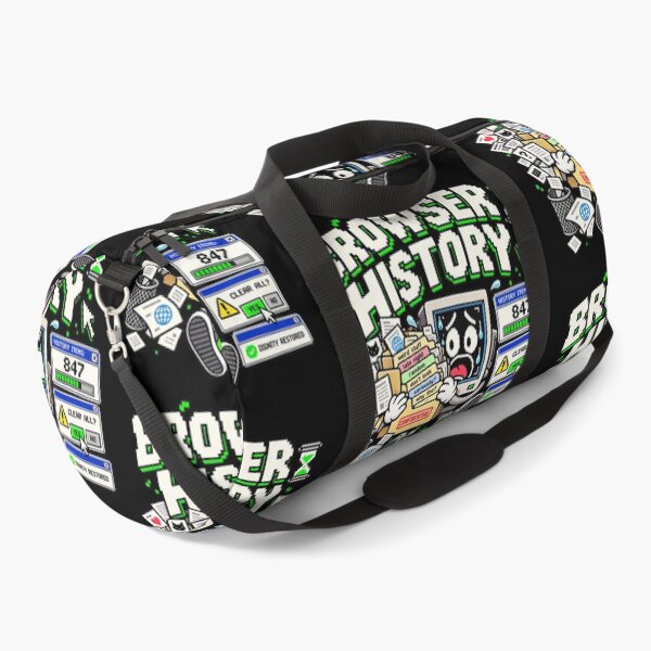 Item preview, Browser History – Retro Pixel Internet Privacy Humor designed and sold by Mad Factory Designs.