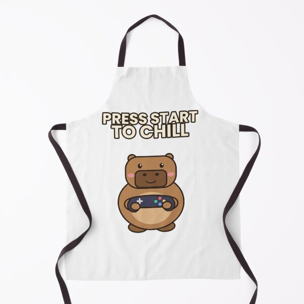 Item preview, Press Start to Chill Capybara designed and sold by Rev22.