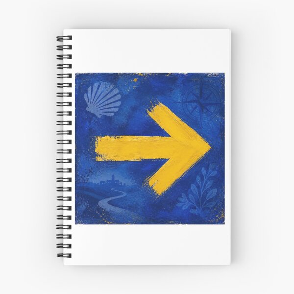 Item preview, Camino pilgrim designed and sold by EatSleepNinja.