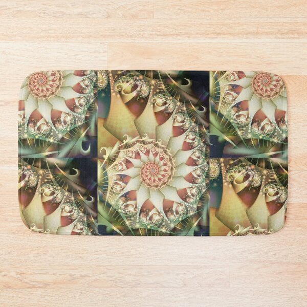 Item preview, Complex Fractal Geometry Spiral Star Art designed and sold by pinkal.