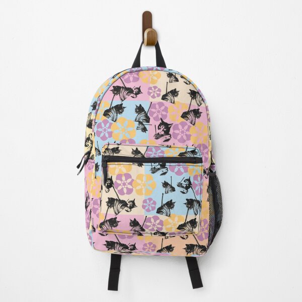 Item preview, Pastel Killer Cat Blossom designed and sold by Cathedral of Curiosity.