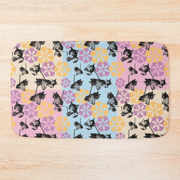 Item preview, Pastel Killer Cat Blossom designed and sold by Cathedral of Curiosity.