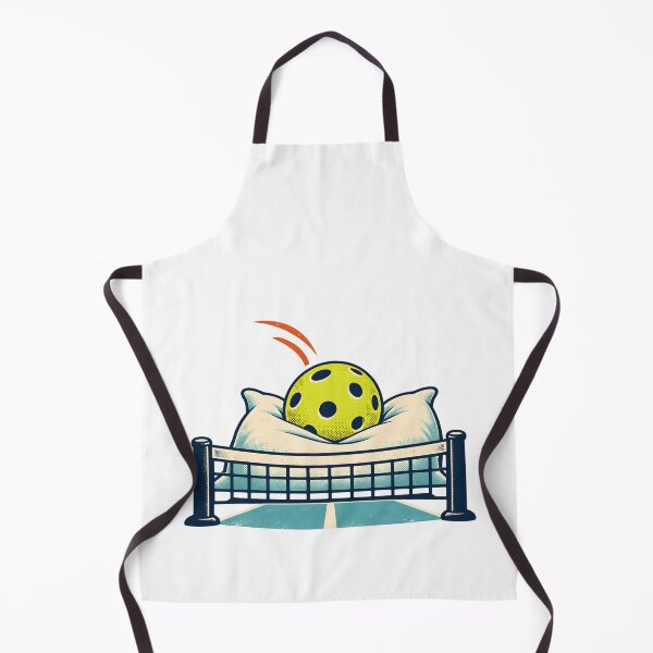 Aperçu de l'œuvre Pickleball Contrôle et Atterrissage Coussin créée et vendue par Philippa Shop.