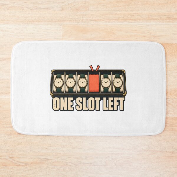 Item preview, One Slot Left Watch Collector Shirt designed and sold by Philippa Shop.