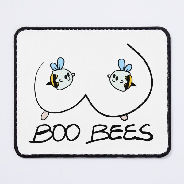Item preview, Cute Boobees Duo – Funny Kawaii Couple Characters designed and sold by ForcePrint.