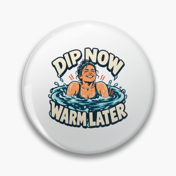 Item preview, Dip Now Warm Later Wild Swimmer designed and sold by Philippa Shop.