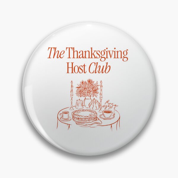 Item preview, The Thanksgiving Host Club – Dinner, Pie and Coffee designed and sold by PalleteCreation.