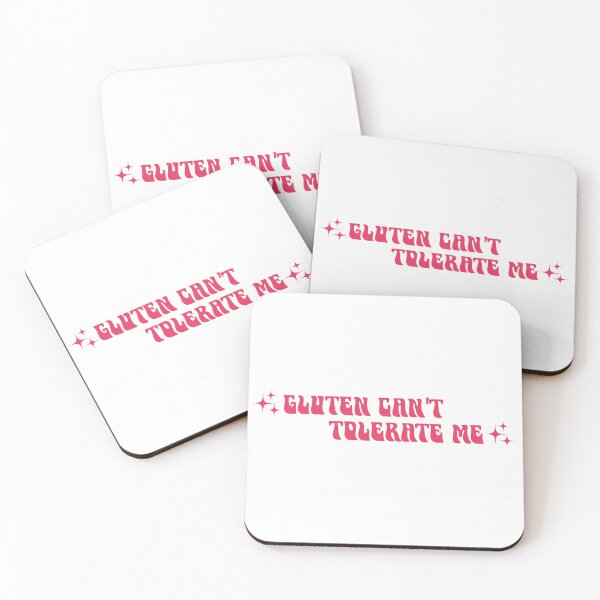 Item preview, Gluten Can't Tolerate Me Pink designed and sold by SlimyFish.