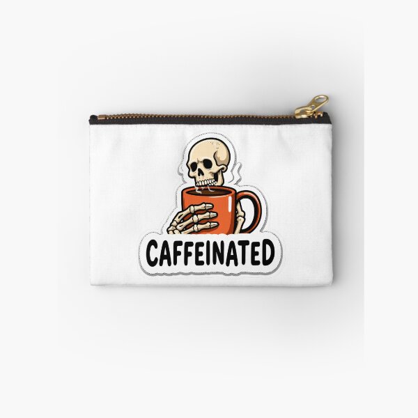 Item preview, Caffeinated Skeleton Coffee Lover designed and sold by Stupid Shirts.