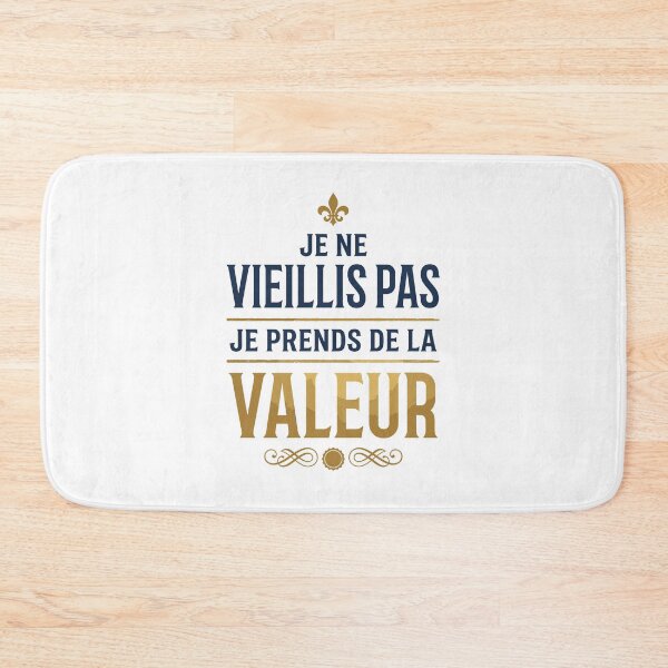 Aperçu de l'œuvre Je Ne Vieillis Pas Homme Humour Cadeau créée et vendue par Designart68.