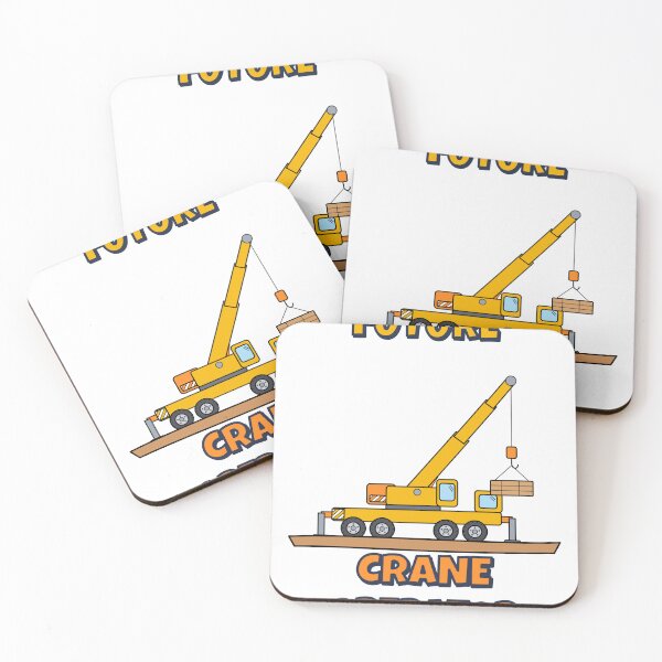 Aperçu de l'œuvre Futurs grutiers enfants dans le secteur de la construction créée et vendue par BigMachineprint.