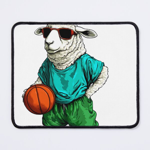 Item preview, Sheep Basketball / Basketball player Sheep designed and sold by Soulskier.
