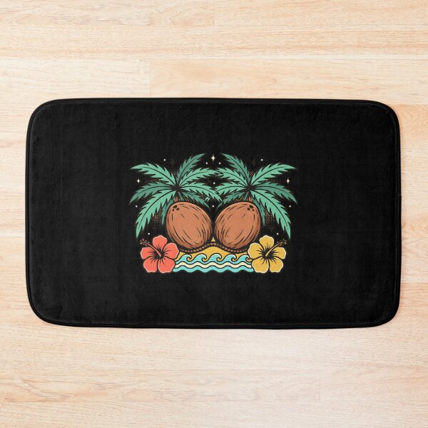 Item preview, Coconut Bra Hawaiian Luau Party Hawaii Tees Tropical Humor designed and sold by Redgiant87x.