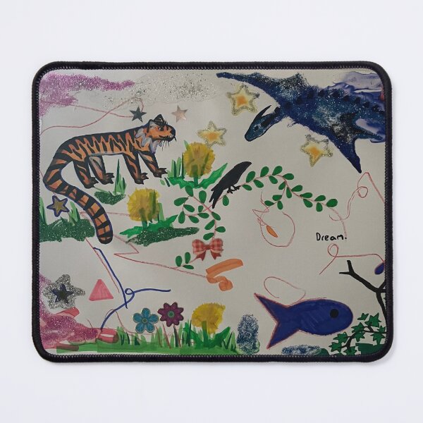 Item preview, Abstract Wild tiger scene designed and sold by 880Dreamer008.